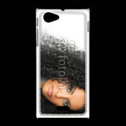 Coque Sony Xpéria J Femme métisse 1
