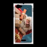 Coque Sony Xpéria J Père Noêl 2
