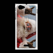 Coque Sony Xpéria J Père Noêl 3