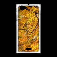 Coque Sony Xpéria J Arbres en automne