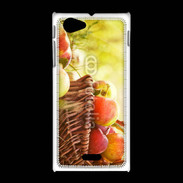 Coque Sony Xpéria J Panier de pommes