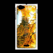 Coque Sony Xpéria J Automne et rivière