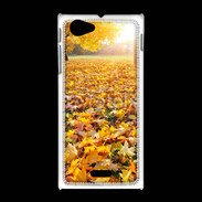 Coque Sony Xpéria J Paysage d'automne 