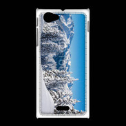 Coque Sony Xpéria J paysage d'hiver 2