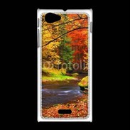 Coque Sony Xpéria J Un automne au bord de l'eau