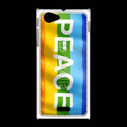 Coque Sony Xpéria J Rainbow peace 5