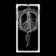 Coque Sony Xpéria J Paix et fumée