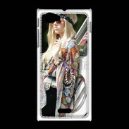 Coque Sony Xpéria J Flower power 5