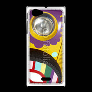 Coque Sony Xpéria J Voiture Hippie style
