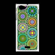 Coque Sony Xpéria J Muster Hippie