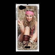 Coque Sony Xpéria J Hippie et cool