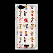 Coque Sony Xpéria J Fond de cirque