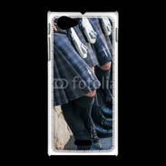 Coque Sony Xpéria J Tenue écossaise 5
