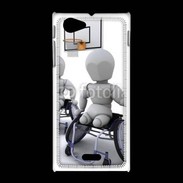 Coque Sony Xpéria J Handisport Basketball