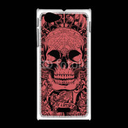 Coque Sony Xpéria J Tête de mort 8