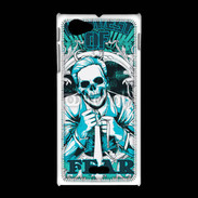 Coque Sony Xpéria J Tête de Mort Harvest of fear