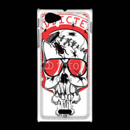 Coque Sony Xpéria J Tête de Mort Bug Addicted