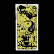 Coque Sony Xpéria J Tête de Mort War is Over