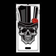 Coque Sony Xpéria J Tête de mort classe 5