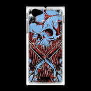 Coque Sony Xpéria J Tête de Mort Traficant