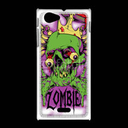 Coque Sony Xpéria J Tête de Mort Zombie 45