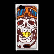 Coque Sony Xpéria J Tête de mort pilote