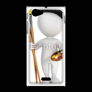 Coque Sony Xpéria J Artiste peintre