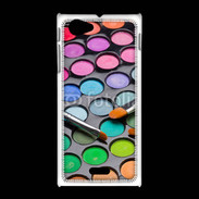 Coque Sony Xpéria J Palette maquillage esthéticienne 2