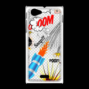 Coque Sony Xpéria J Vintage cartoon comic