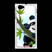 Coque Sony Xpéria J Panda géant en cartoon