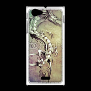 Coque Sony Xpéria J Dragon en dessin 26