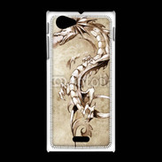 Coque Sony Xpéria J Dragon en dessin 30