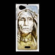 Coque Sony Xpéria J Indiens d’Amérique en dessin 28