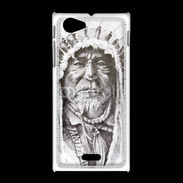 Coque Sony Xpéria J Indiens d’Amérique en dessin 29