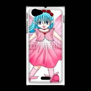 Coque Sony Xpéria J Cartoon illustration of a pixie
