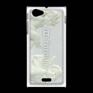 Coque Sony Xpéria J Statue d'anges