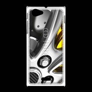 Coque Sony Xpéria J Jante étrier de frein jaune