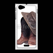 Coque Sony Xpéria J Danse country 2