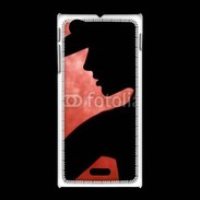 Coque Sony Xpéria J Silhouette danse country