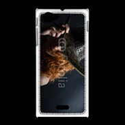 Coque Sony Xpéria J Girl danse country
