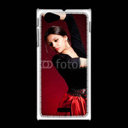 Coque Sony Xpéria J danseuse flamenco 2