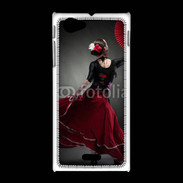 Coque Sony Xpéria J danse flamenco 1