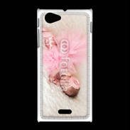 Coque Sony Xpéria J Bébé danseuse classique tutu