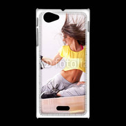 Coque Sony Xpéria J Danseuse hip hop