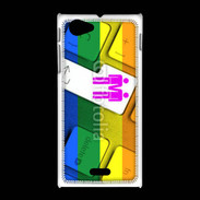 Coque Sony Xpéria J Gay keyboard