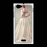Coque Sony Xpéria J Robe de mariage 2