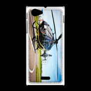 Coque Sony Xpéria J Hélicoptère 1