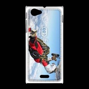 Coque Sony Xpéria J Saut en parachute