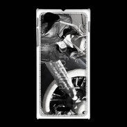 Coque Sony Xpéria J Avion d'autrefois 1