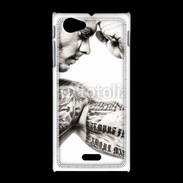 Coque Sony Xpéria J Tatouage homme
